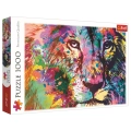 Puzzle 1000 el. Kolorowy Lew 10707
