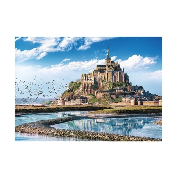 Puzzle 1000 el. Mont Saint Michel, Francja Trefl 10766