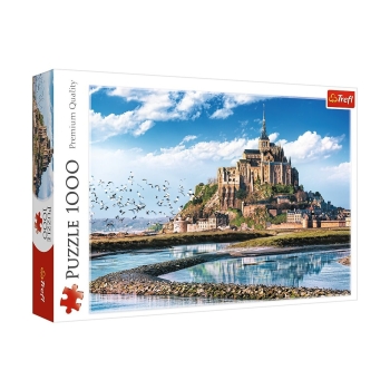 Puzzle 1000 el. Mont Saint Michel, Francja Trefl 10766