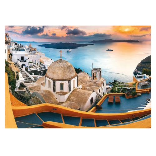 Puzzle 1000el Bajkowe Santorini 10445