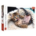 Trefl Puzzle 1000el Wesoły Kotek