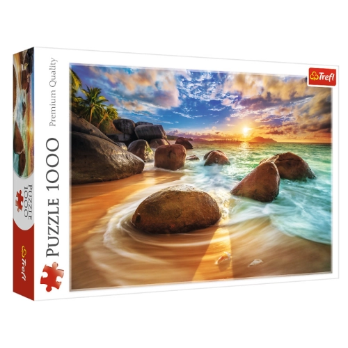 Trefl Puzzle 1000el Plaża Samudra, Indie 10461