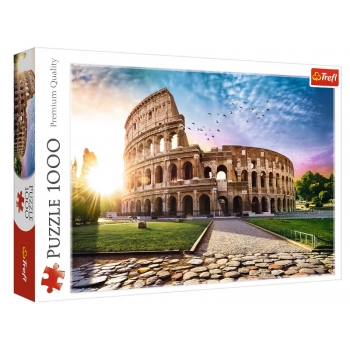 Trefl Puzzle 1000el Koloseum w Promeniach Słońca 10468 Podstawowe dane Przypisane kategorie Opis Krótki opis Dane Zdjęci