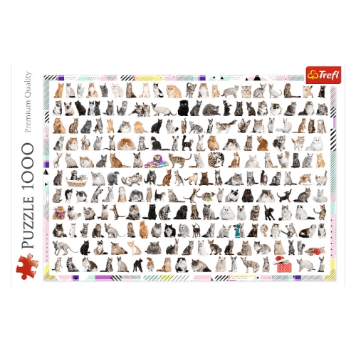 Trefl Puzzle 1000el 208 Kotów 10498