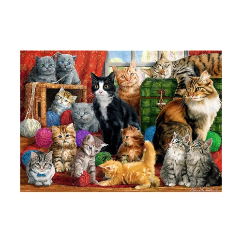 Trefl Puzzle 1000el Kocie Spotkanie 10555