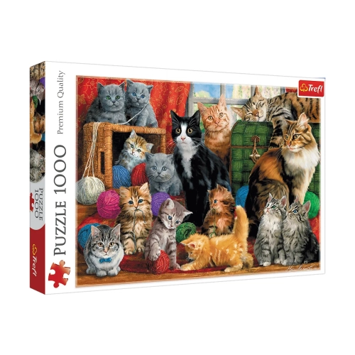 Trefl Puzzle 1000el Kocie Spotkanie 10555