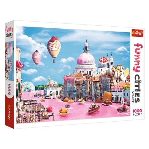 Trefl Puzzle 1000el Słodycze w Wenecji 10598