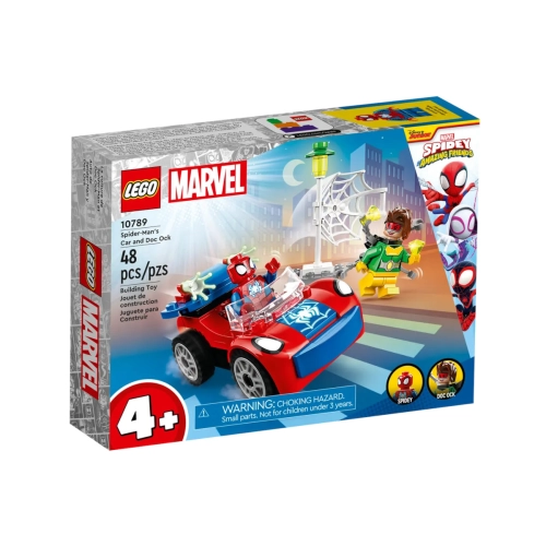 u Lego SPIDERMAN Samochód Spider-Mana i Doc Ock 10789