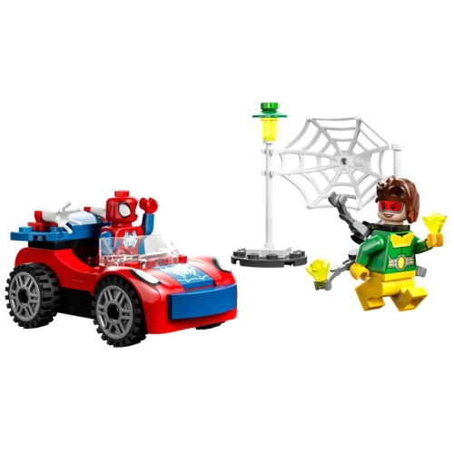 u Lego SPIDERMAN Samochód Spider-Mana i Doc Ock 10789