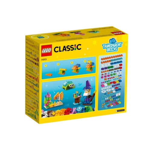 Kreatywne Transparentne Klocki