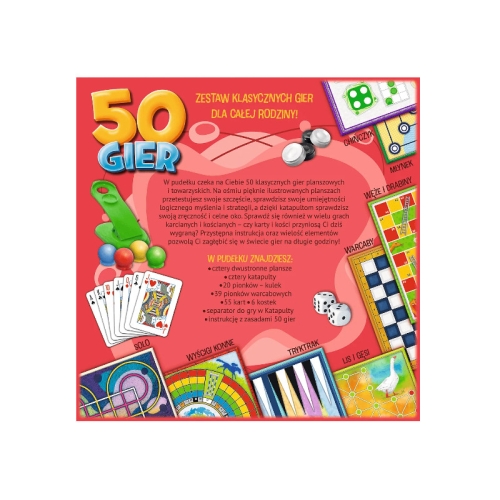 Trefl Gra Zestaw 50 Gier 02116