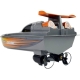 Łódź Zdalnie Sterowana 27Mhz Szara 1209