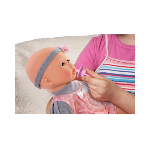 Lalka Natalia Bobas mimiczny ze smoczkiem 41cm 121777