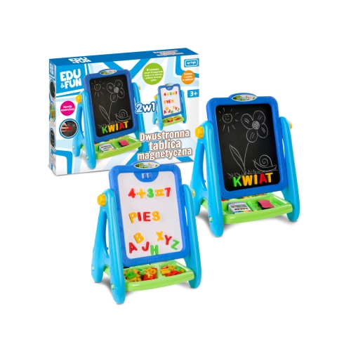 Tablica Dwustronna 2w1 magnes kreda 125706