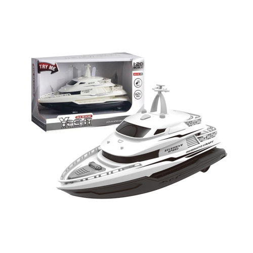 Łódka pojazd z napędem frykcyjnym toys for boys 126697