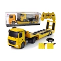Duża Ciężarówka Laweta R/C Mercedes Arocs Żółta 1:20 12899