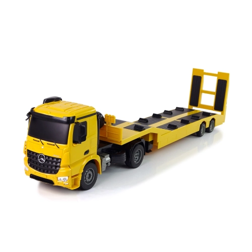 Duża Ciężarówka Laweta R/C Mercedes Arocs Żółta 1:20 12899
