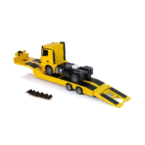 Duża Ciężarówka Laweta R/C Mercedes Arocs Żółta 1:20 12899