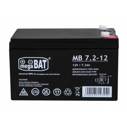 Akumulator żelowy AGM 12V/7Ah