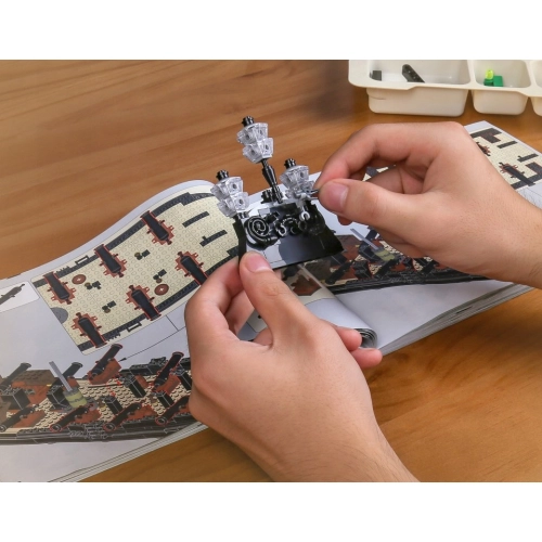 Klocki Statek Piracki Czarny Żagiel 2868el. 13111