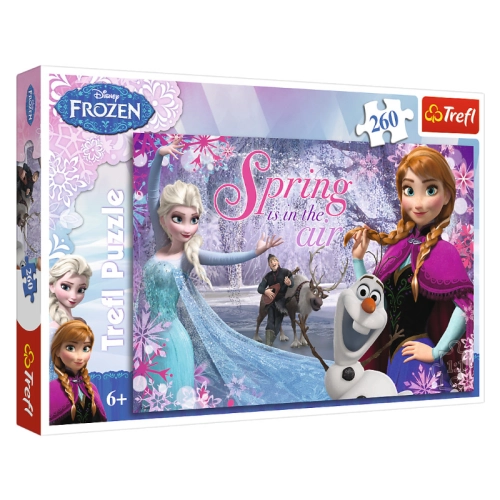 Trefl Puzzle 260el Miłość w Krainie Lodu 13195