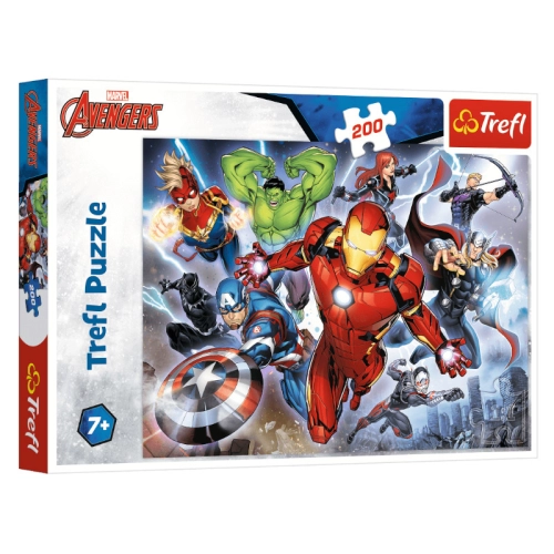 Trefl Puzzle 200el Waleczni Avengersi