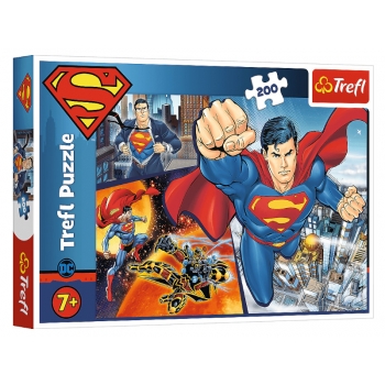 Trefl Puzzle 200el Superman Bohater 13266