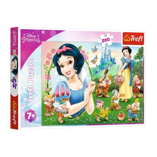 Puzzle 200el Piękna Śnieżka