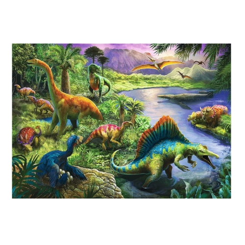 Puzzle 200el Drapieżne dinozaury 13281