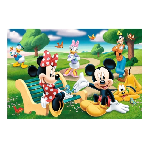 Puzzle 24el Maxi Myszka Miki w gronie przyjaciół Trefl 14244