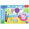 Trefl Puzzle Maxi 24el. Świnka Peppa na Wakacjach 14293