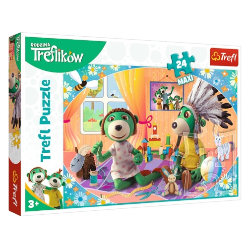 Puzzle Rodzina Treflików