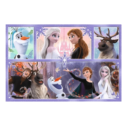 Puzzle 24el Maxi Świat pełen magii Frozen 2 Trefl 14345