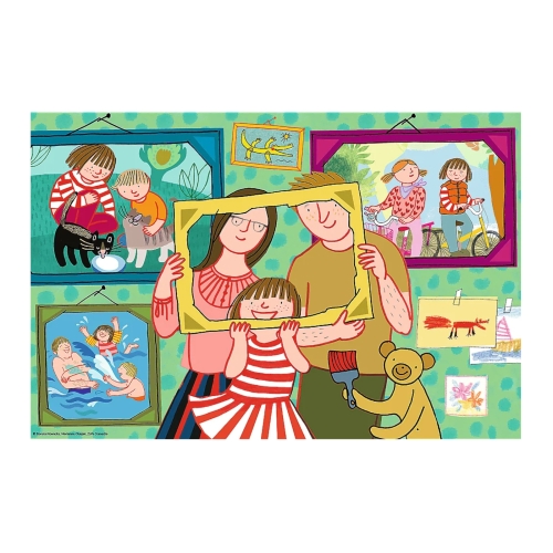 Puzzle 24el Maxi Basia i jej dzień Trefl 14347