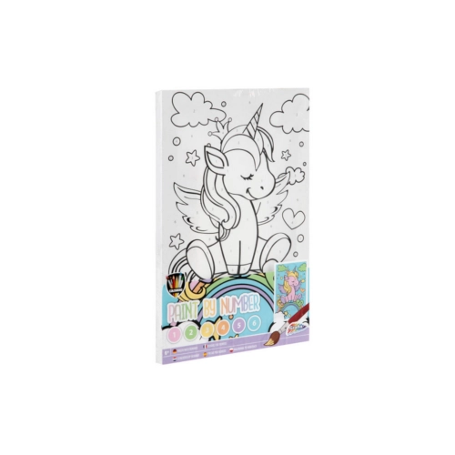 Malowanie Po Numerach Dla Dzieci Jednorożec 150007
