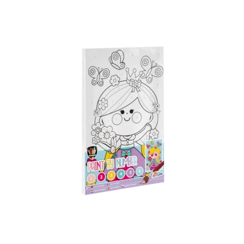 Malowanie Po Numerach Dla Dzieci Księżniczka 150007