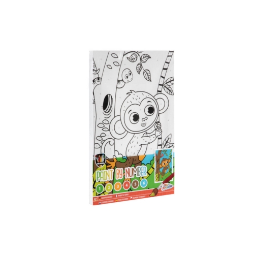 Malowanie Po Numerach Dla Dzieci Małpka 150007