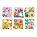 CzuCzu Układanki z dziurką pojazdy 2+ 1699