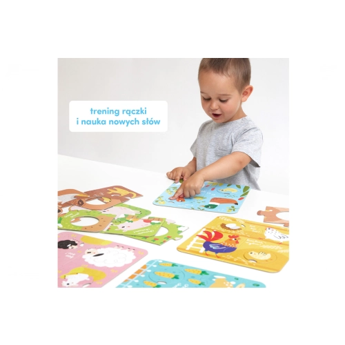 CzuCzu Układanki z dziurką Wieś 2+ 1521