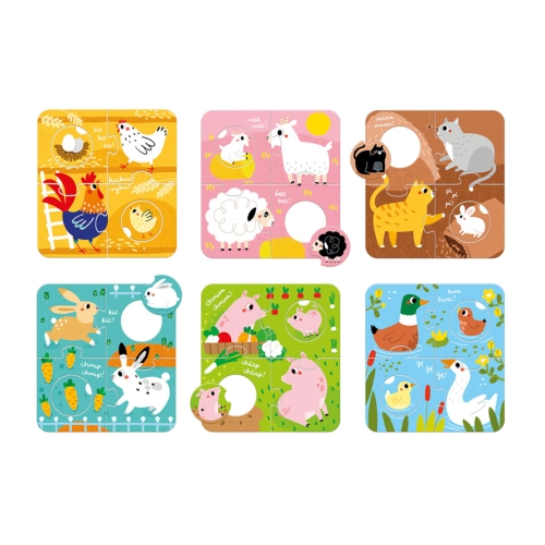 CzuCzu Układanki z dziurką Wieś 2+ 1521