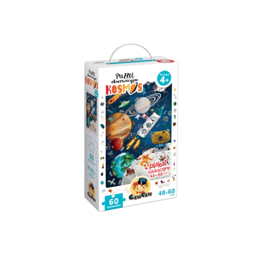 CzuCzu Puzzle obserwacyjne kosmos 6955