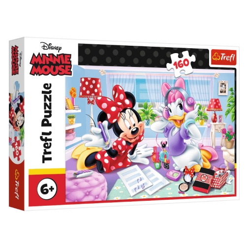 Trefl Puzzle 160el Dzień z Przyjaciółką Disney