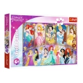 Puzzle 160el Portrety Księżniczek Disney Trefl 15407
