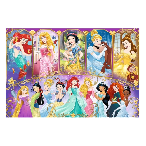 Puzzle 160el Portrety Księżniczek Disney Trefl 15407