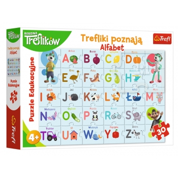 Trefl Puzzle Edukacyjne 30el