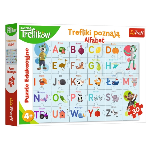 Trefl Puzzle Edukacyjne 30el
