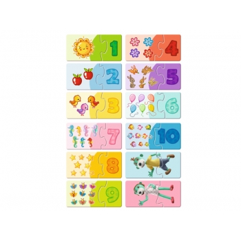 Puzzle Edukacyjne 30el