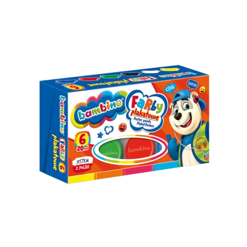 6 kolorów 20ml Bambino MAJEWSKI 1598