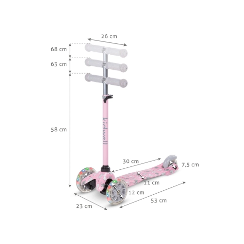 Hulajnoga Balansowa Trójkołowa Uno Cat 1621