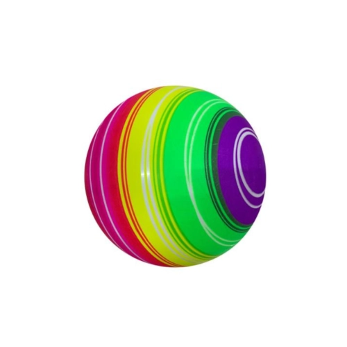 Gumowa Piłka kolorowa tęcz 23cm Artyk 134425